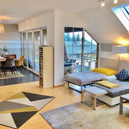 Fewo Atterseeperle - 80M2 Mit See- Und Gebirgsblick シュタインバッハ・アム・アターゼー エクステリア 写真